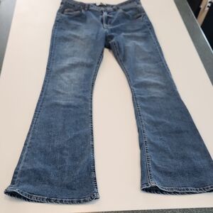 H&M Blue Flare Women's Jeans Sz 12 X 31 Inseam